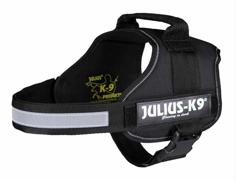 Julius K-9 Harnais pour chien taille 0 58-76cm noir Julius K-9 Harnais pour chien taille 0 58-76cm noir