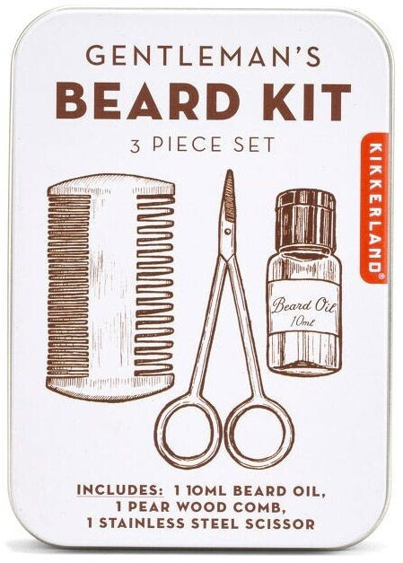 Kikkerland Gentleman's Beard Kit