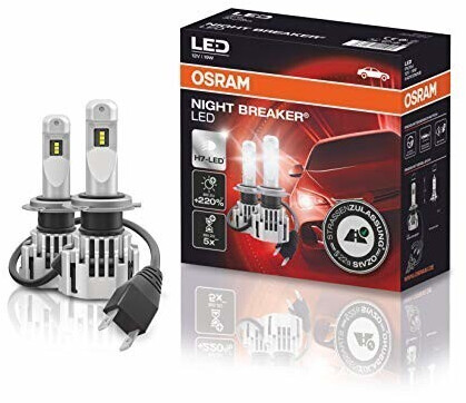 2x OSRAM H7 NIGHT BREAKER LED StVZO-Konform + 2x LEDriving Smart Canbus 1  Lastwiderstand