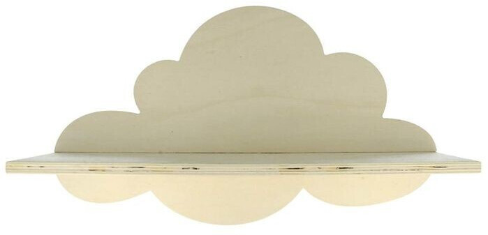 Artemio Étagère nuage en bois 39 cm