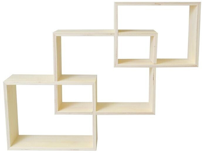 Artemio 3 étagères en bois imbriquées