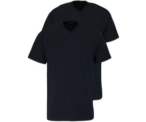 2 x Schiesser American V-Shirt  Gr S M L XL XXL weiß schwarz NEU 