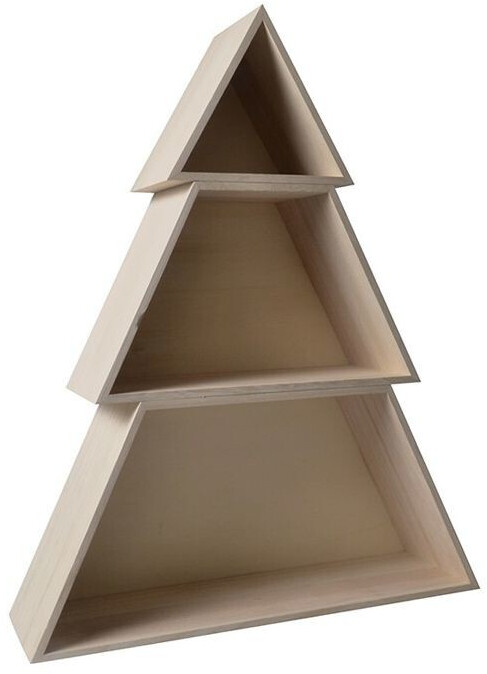 Artemio Étagère sapin en bois 3 pièces