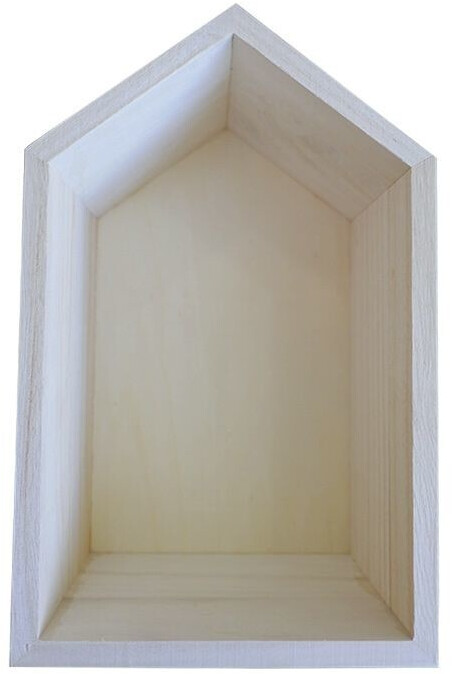 Artemio Étagère maison en bois 22,5 x 14 x 10 cm