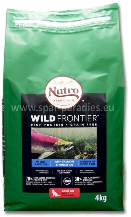 Nutro Adult Wild Frontier Salmon& White Fish 4kg