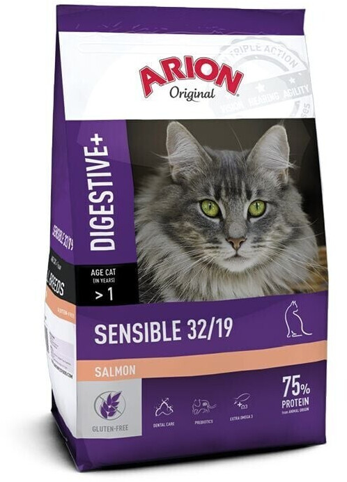 Arion Cat Original Digestive+ Sensible Salmon 32/19