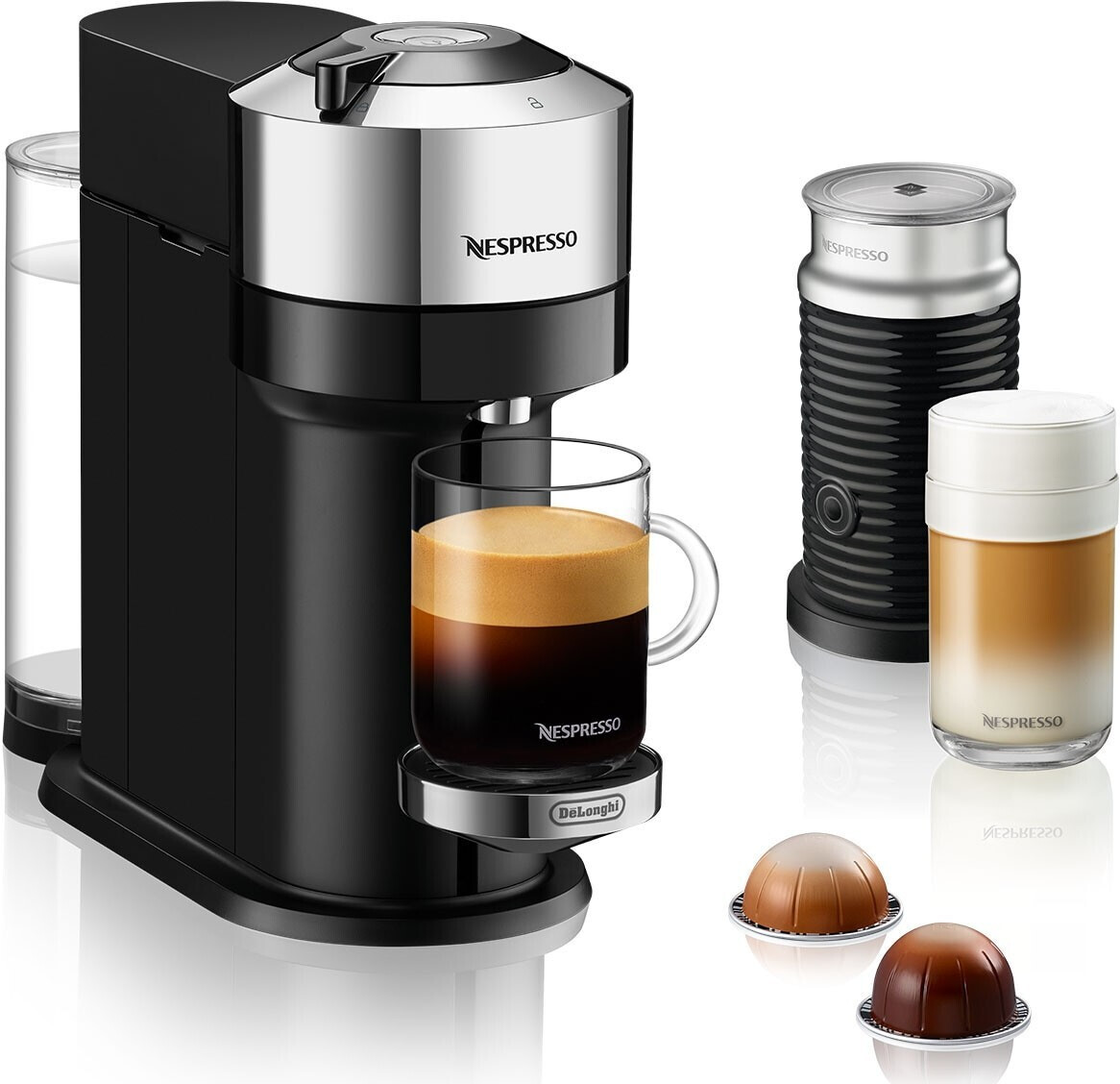 De'Longhi Nespresso Vertuo Next ENV120. CAE +Aeroccino 3