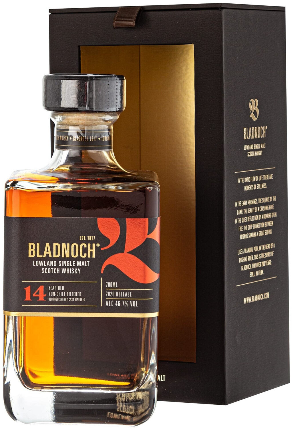 Bladnoch 14 Years Old Oloroso Sherry Cask 2020 Release 46,7% 0,7l