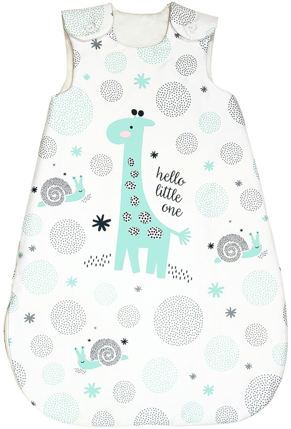 bébé-jou Year-round Sleeping Bag Hello little one mint