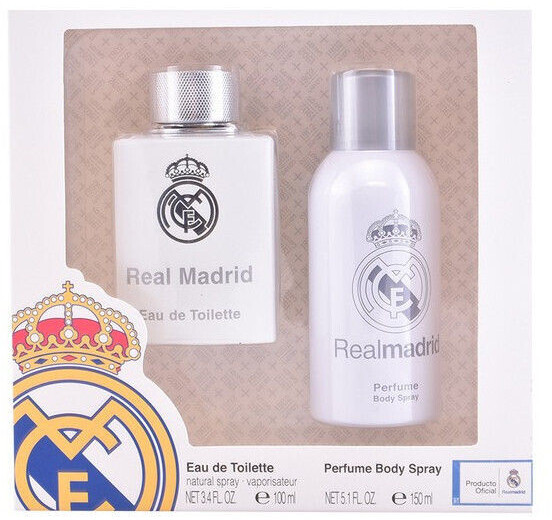 Estuche de Colonia Real Madrid con Body Spray - real-madrid