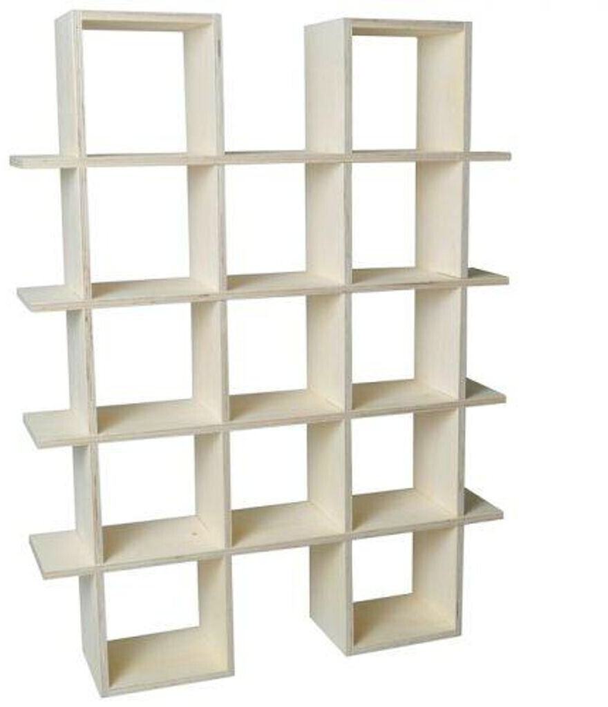 Artemio Étagère murale en bois à customiser 4 niveaux