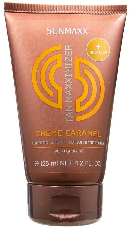 Sunmaxx Tan Maxximizer Creme Caramel Tanning Lotion + Bronzer (125ml