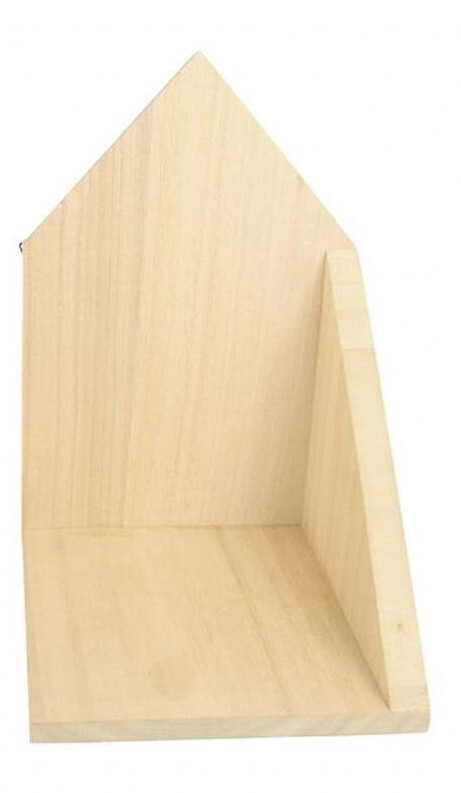 Artemio Étagère d'angle en bois 14,7 x 22 cm (ouverture à gauche)