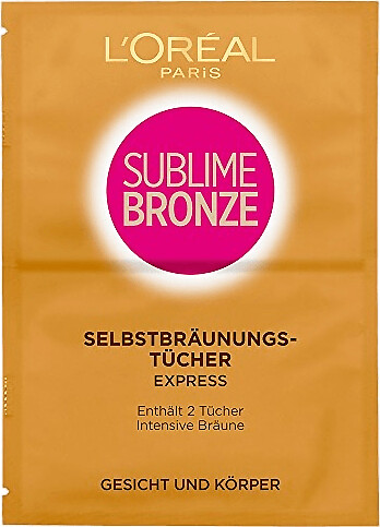 L'Oréal Sublime Bronze Express Self Tanning Sheets