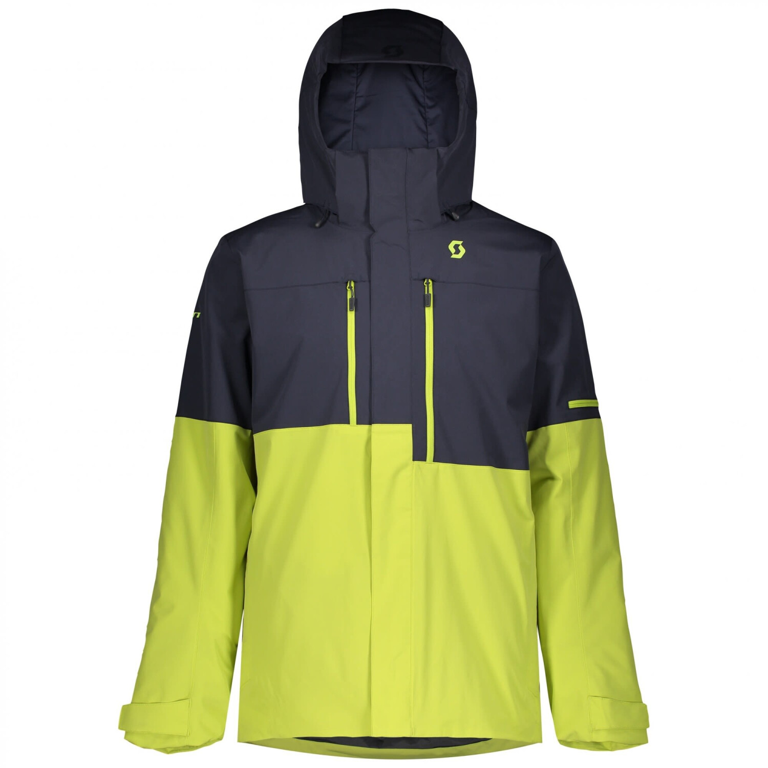 Scott Ultimate Dryo 10 Jacket (272507) blue nights/lime yellow
