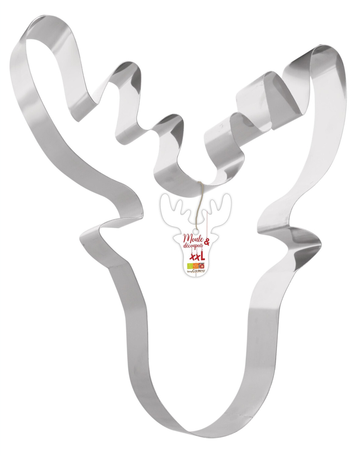 ScrapCooking Moule découpoir XXL inox élan