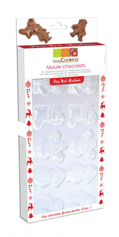 ScrapCooking Moule rigide chocolats de Noël