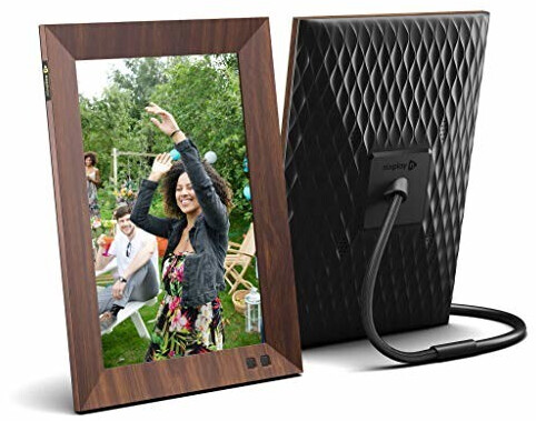 Nixplay Cadre Wi-Fi 10,1 marron