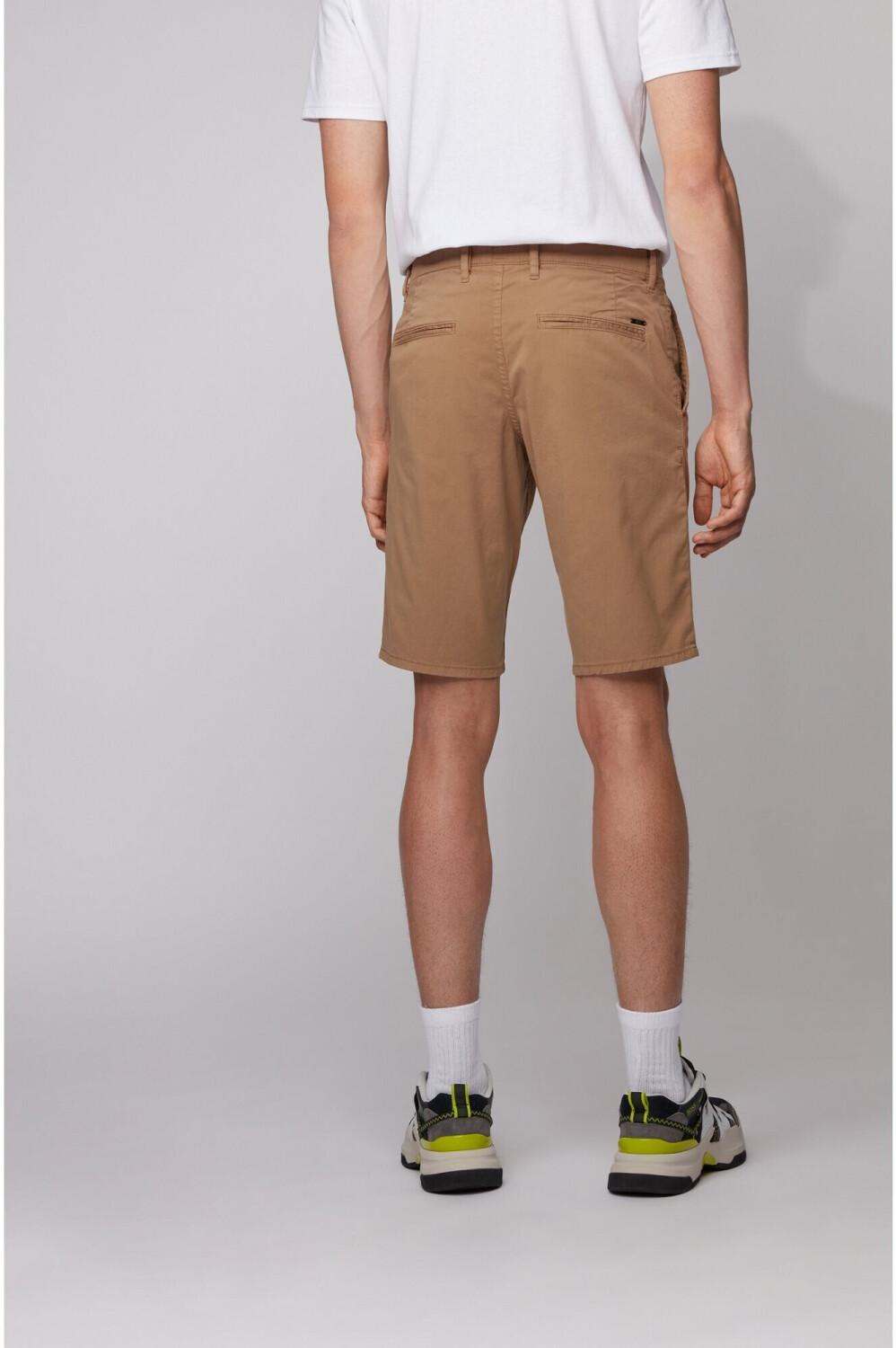 BOSS - Tapered-fit shorts in a cotton blend
