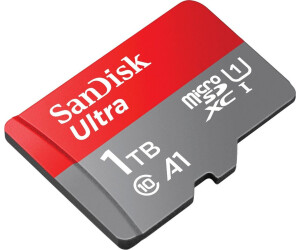 SanDisk Ultra A1 microSDXC 1 To (SDSQUA4-1T00) au meilleur prix