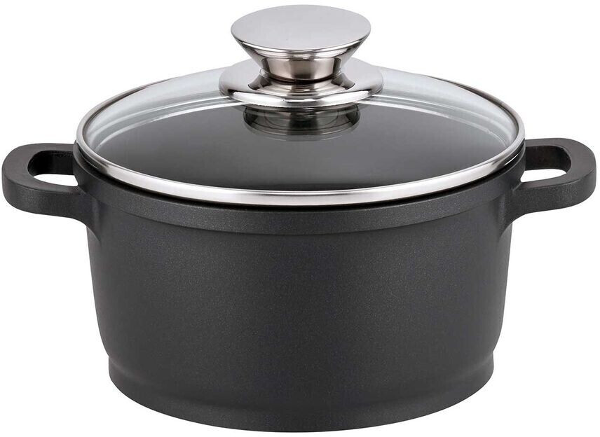 Elo Alucast Cooking Pot with Glass Lid 16 cm