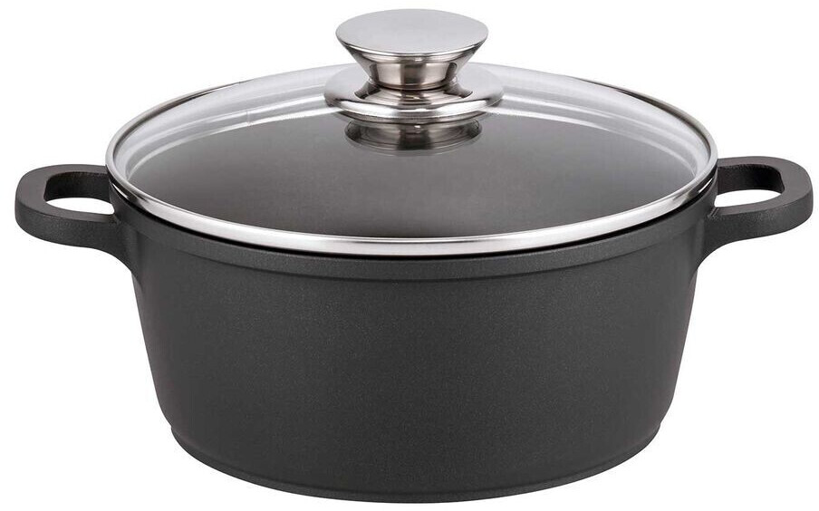 Elo Alucast Cooking Pot with Glass Lid 20 cm