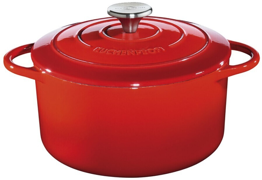 Küchenprofi Provence Round Roaster 22 cm red