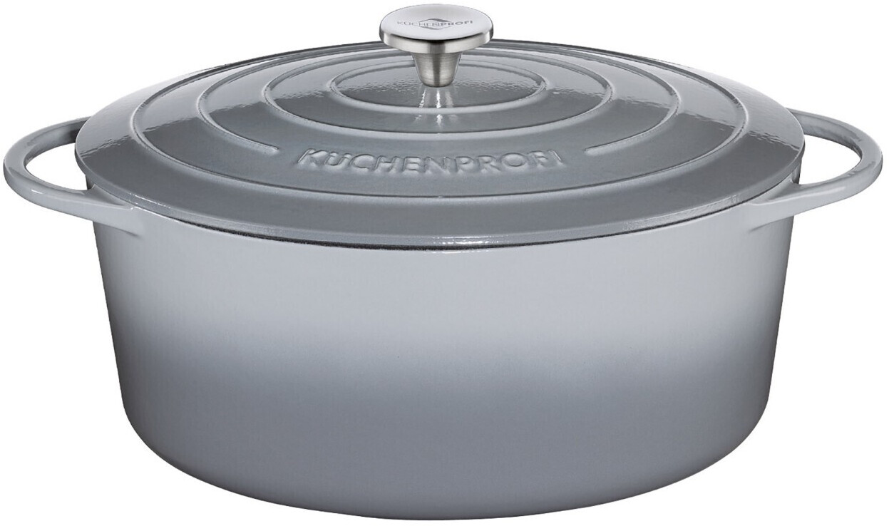 Küchenprofi Provence Roaster oval 35 cm gray