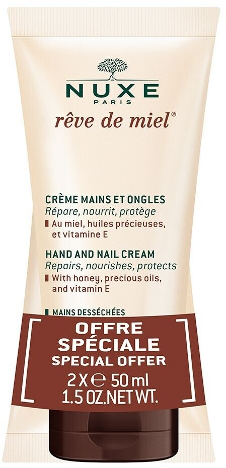 NUXE Crème mains Rêve de Miel (2 x 50 ml)