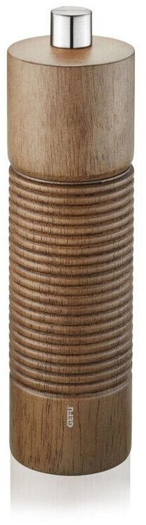 Gefu Salt and pepper mill Tedoro light brown 18 cm