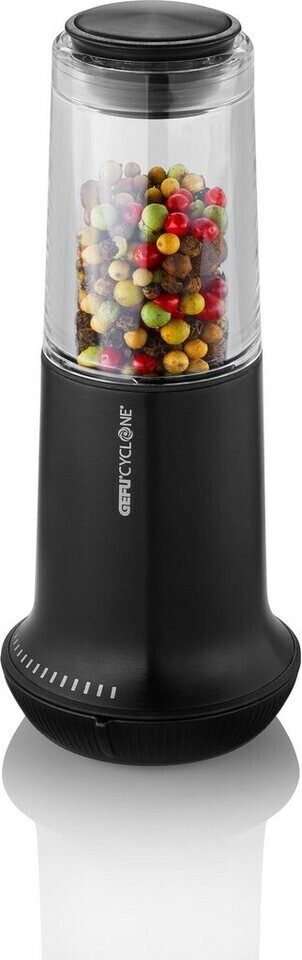 Gefu Salt / Pepper Mill X-Plosion L Black 22 cm