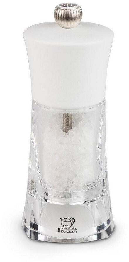 Peugeot Salt mill Oléron matt white