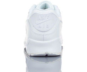 Air max 90 all white on feet store