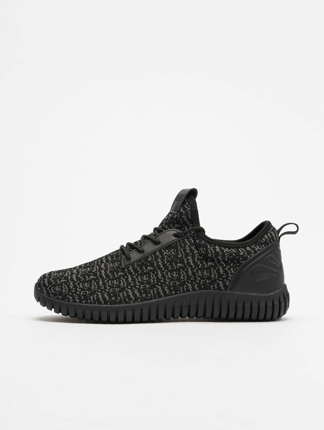 Urban Classics Trainers Knitted Light black/grey/black (TB1480)