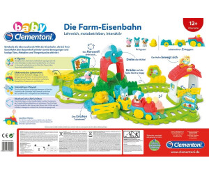 mit Sound Clementoni® Spielzeug-Zug »Farm-Eisenbahn«