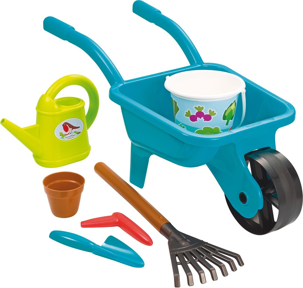 Ecoiffier Brouette et outils (4558)