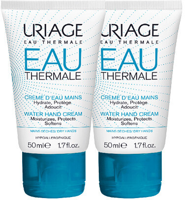 Uriage Crème d'eau mains (2 x 50 ml)
