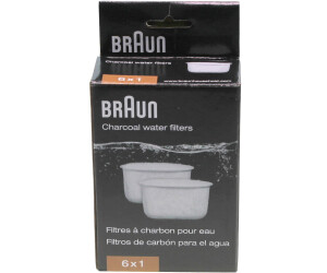 Braun AX13210004,BRSC004 Wasserfilter für KF6...KF7.. Kaffeemaschinen KF9.. 