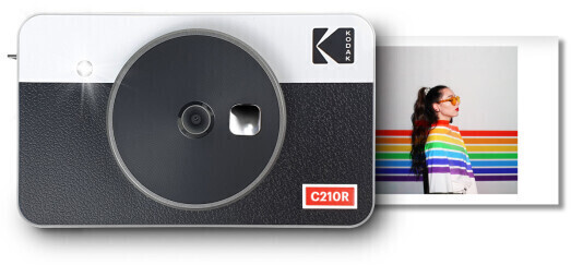 KODAK Mini 2 Retro 4PASS Impresora de Fotos Portátil (5,3x8,6cm) +