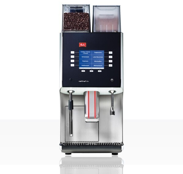 Melitta Cafina XT4 Kaffeevollautomat, 2 Mühlen, Milchschäumersystem, Instant, Heißwasser separat