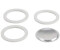 Bialetti Rubber seals and filters for 6 cup espresso makers, aluminum