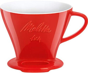 Melitta 219032 Porzellan Kaffeefilter Kaffee Filter FiltertüTen GrößE 1x4 Rot 