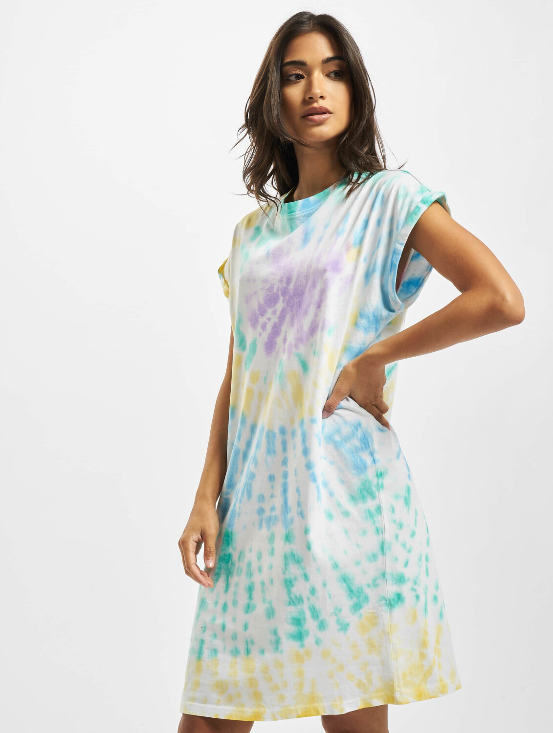 Urban Classics Dress Tie Dye multi (TB344802446)