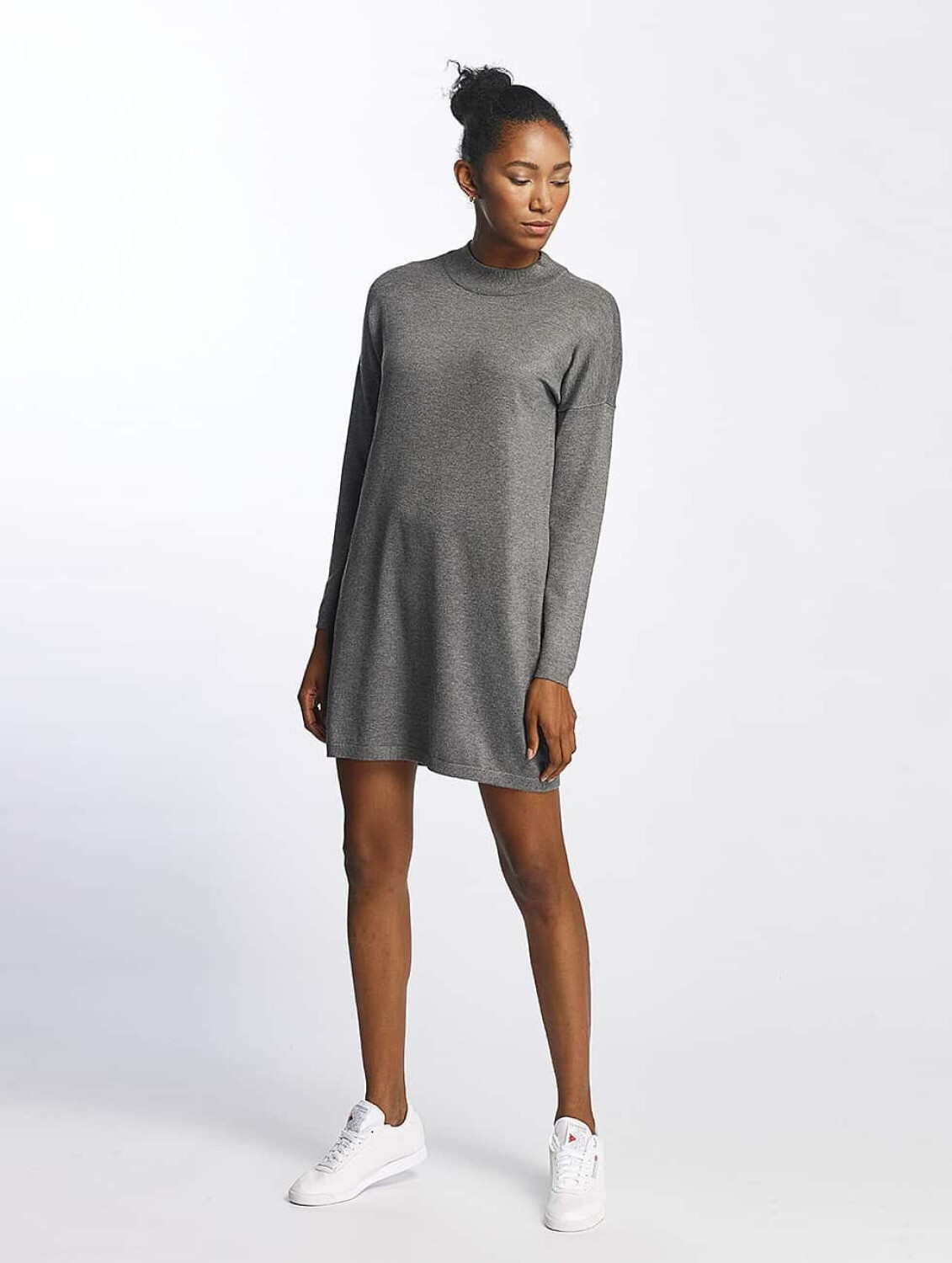 Urban Classics Oversized Turtleneck Dress grey (TB1746GRY)