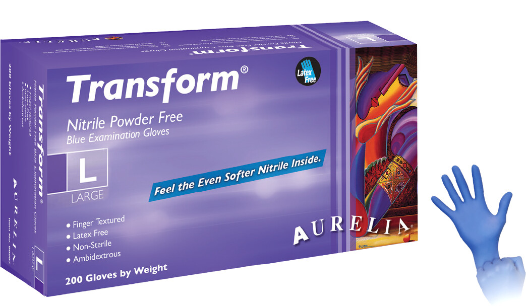 Supermax Healthcare UK Aurelia Nitrile Gloves L ab 36,35