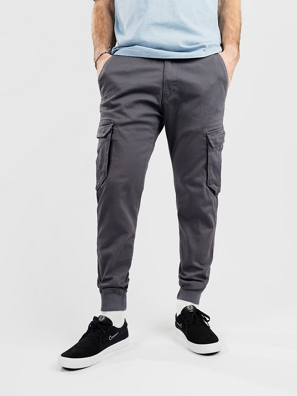 Reell Jeans Jeans Cargohose Reflex Rib (112100101001141) grey