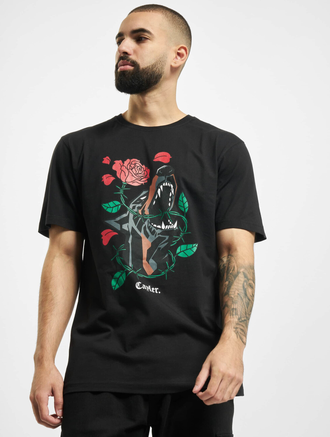Cayler & Sons T-Shirt Wl Defensive Bloom Tee black (CS25761193)