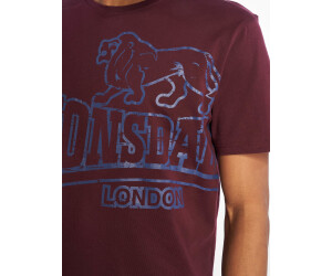 Lonsdale T-Shirt Langsett Grau Mellange