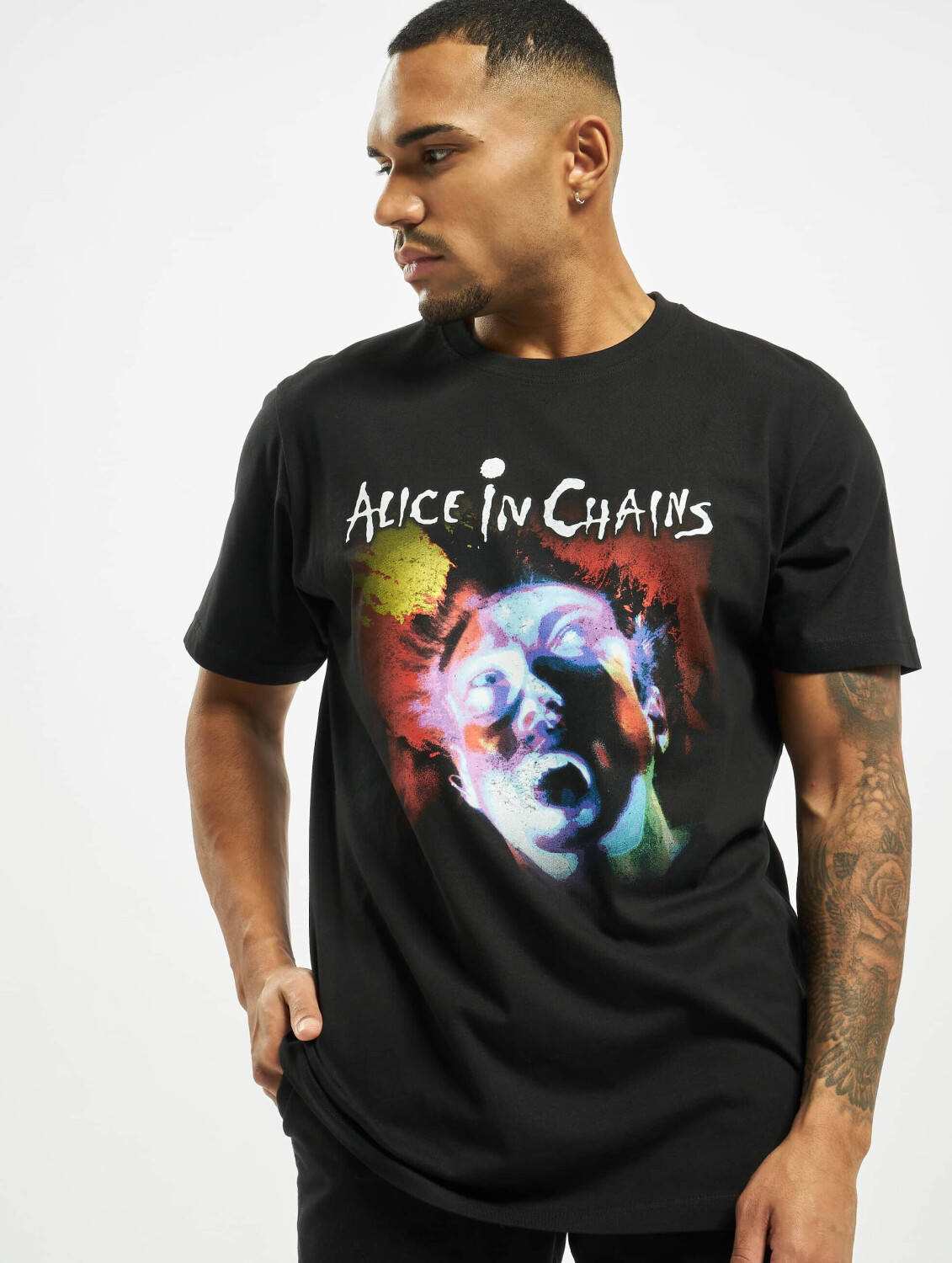 Merchcode T-Shirt Alice Chains Facelift black (MC492BLK)
