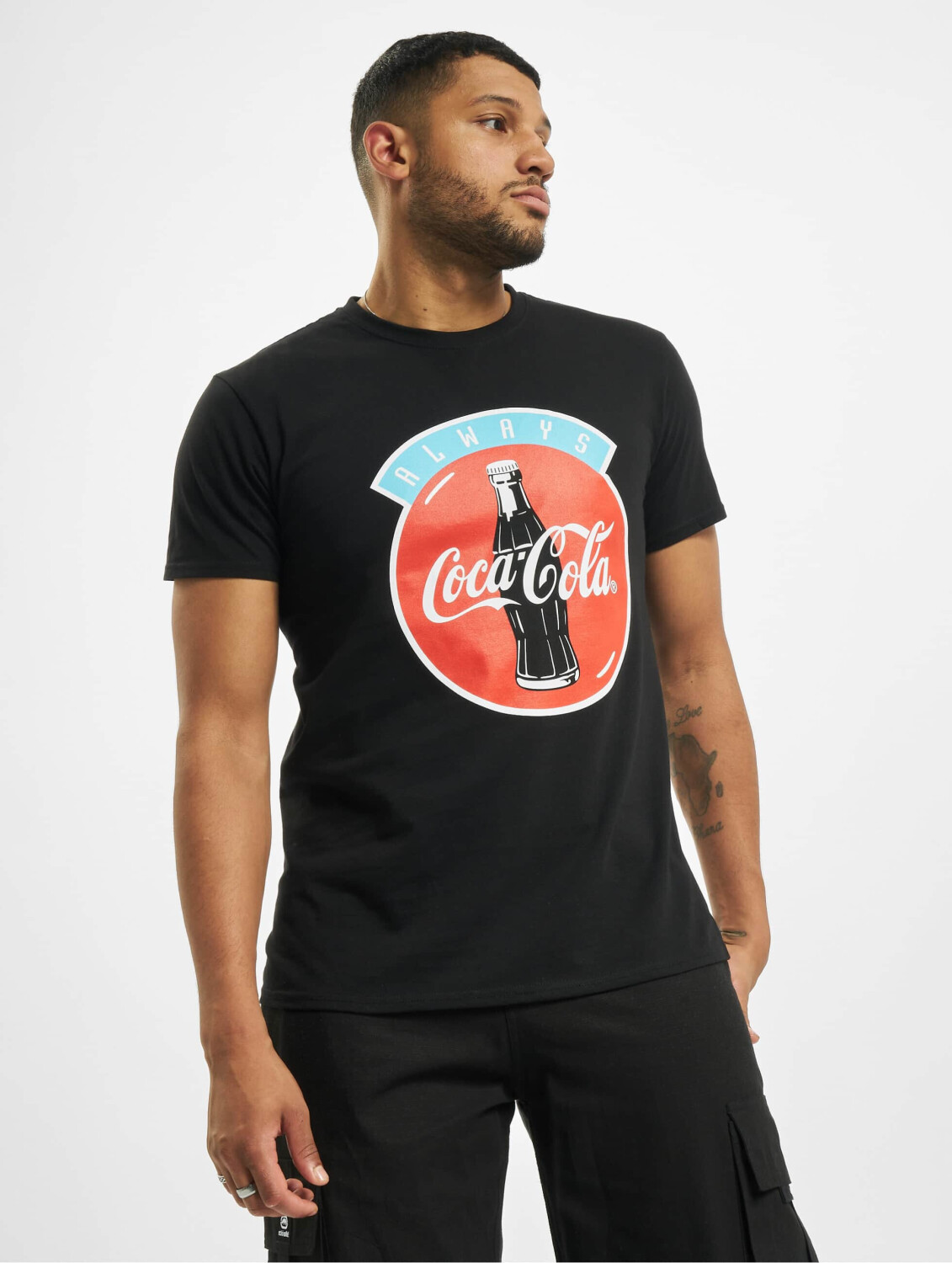 Merchcode T-Shirt Always Coca Cola black (MC4587)